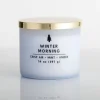 Candles-Kirkland's Home Winter Morning Triple Wick Jar Candle White
