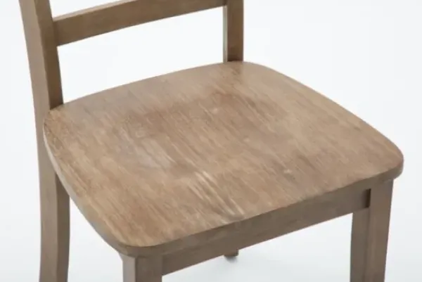 Dining Chairs-Kirkland's Home Wire Brushed Natural Dining Chairs, Set Of 2 Brown