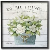 Wall Quotes & Signs-Kirkland's Home With Great Love Framed Art Print White