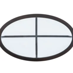 Coffee Tables-Kirkland's Home Wood & Glass Top 3-Pc. Table Set Brown
