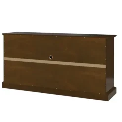Tv Stands & Media Consoles-Kirkland's Home Wood And Glass 4-Door Media Cabinet Brown