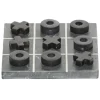 Decorative Accents-Kirkland's Home Wood And Gold Tic Tac Toe Game Set Brown