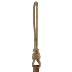 Decorative Accents-Kirkland's Home Wood Beads Cream Tassel Garland Black