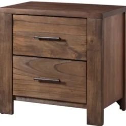 Nightstands-Kirkland's Home Wood Bryan Nightstand Brown