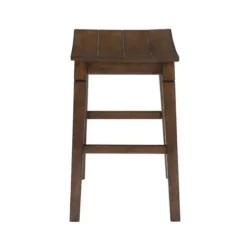 Dining Tables-Kirkland's Home Wood Counter Stool 5-Pc. Dining Set Brown