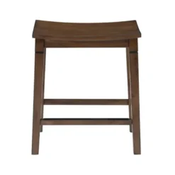 Dining Tables-Kirkland's Home Wood Counter Stool 5-Pc. Dining Set Brown