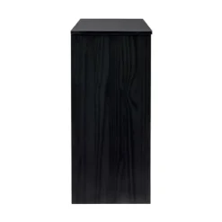 Office Furniture-Kirkland's Home Wood Extendable Desk Black