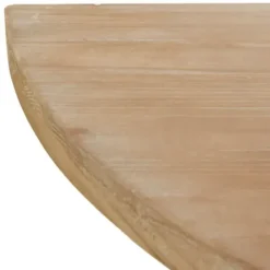 Console Tables-Kirkland's Home Wood Half Round Console Table Brown