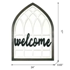 Wall Quotes & Signs-Kirkland's Home Wood Interchangeable Arch Wall Plaque White