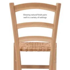 Dining Chairs-Kirkland's Home Wood Ladderback Dining Chairs, Set Of 2 Tan