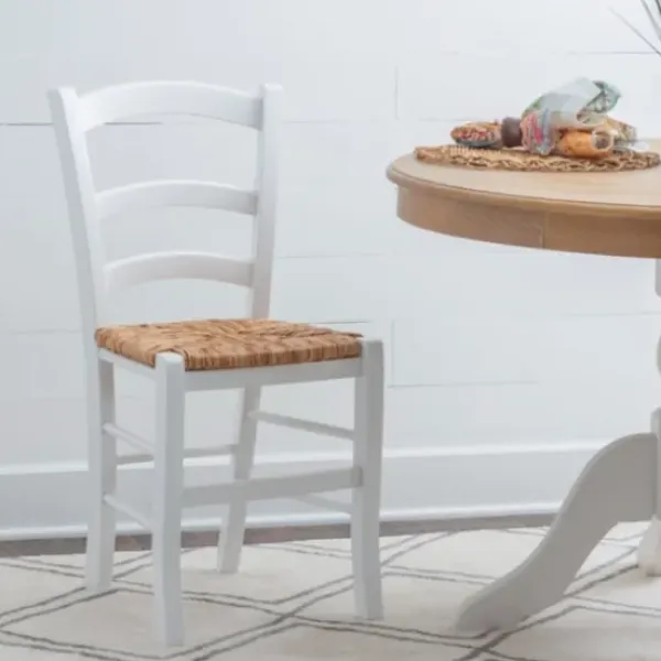 Dining Chairs-Kirkland's Home Wood Ladderback Dining Chairs, Set Of 2 White