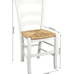 Dining Chairs-Kirkland's Home Wood Ladderback Dining Chairs, Set Of 2 White