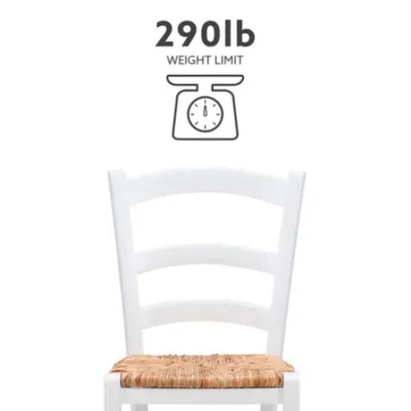 Dining Chairs-Kirkland's Home Wood Ladderback Dining Chairs, Set Of 2 White