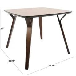 Dining Tables-Kirkland's Home Wood Midcentury Modern Dining Table Brown