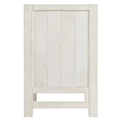 Nightstands-Kirkland's Home Wood Open Shelf Nightstand White