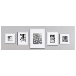 Gallery Wall Frames-Kirkland's Home Wood 5-Pc. Gallery Wall Picture Frame Set White