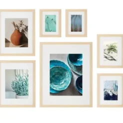 Gallery Wall Frames-Kirkland's Home Wood 7-Pc. Gallery Wall Picture Frame Set Ivory