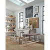 Dining Tables-Kirkland's Home Wood Rectangular Dining Counter Table White