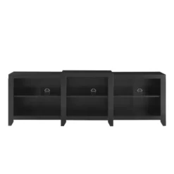 Tv Stands & Media Consoles-Kirkland's Home Wood 6-Shelf Media Cabinet Black