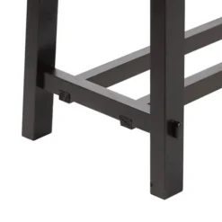 Benches & Ottomans-Kirkland's Home Wood Simple Farmhouse Bench Black
