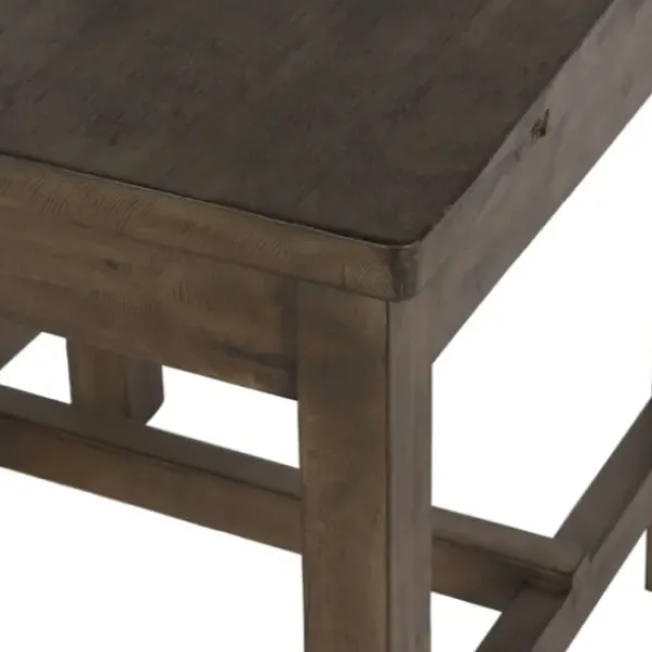 Dining Chairs-Kirkland's Home Wood Slatted Back Dining Chair Brown