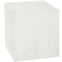 Accent & End Tables-Kirkland's Home Wood Square Frame Accent Table White