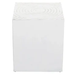 Accent & End Tables-Kirkland's Home Wood Square Frame Accent Table White
