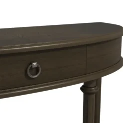 Console Tables-Kirkland's Home Wood 2-Tier Classic Console Table Brown