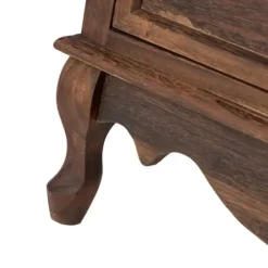 Nightstands-Kirkland's Home Wood Traditional 2-Drawer Nightstand Brown