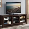 Tv Stands & Media Consoles-Kirkland's Home Wood Tv Stand, 70 In. Brown