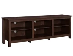 Tv Stands & Media Consoles-Kirkland's Home Wood Tv Stand, 70 In. Brown