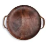 Decorative Trays-Kirkland's Home Wooden Autumn Leaves Gather Serving Tray Tan