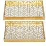 Decorative Trays-Kirkland's Home Wooden Trough Long Tray Brown