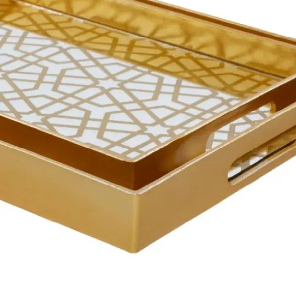 Decorative Trays-Kirkland's Home Wooden Trough Long Tray Brown