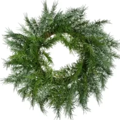 Wreaths-Kirkland's Home Woolsey Pine Christmas Wreath Green