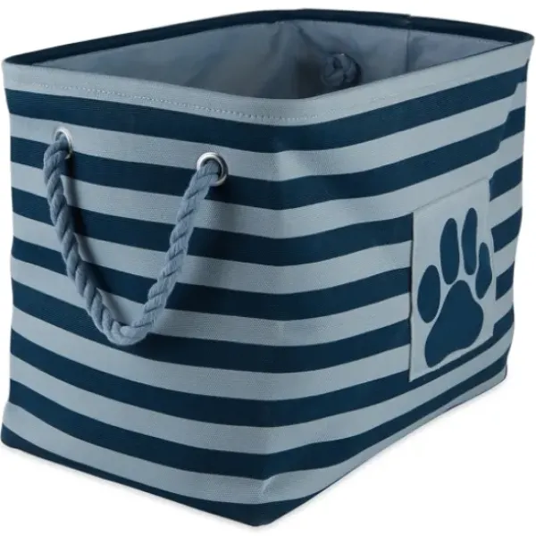 Baskets & Boxes-Kirkland's Home Woven Rat And Faux Leather Baskets, Set Of 2 Tan