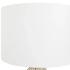Table Lamps-Kirkland's Home Woven Rattan Table Lamp Ivory