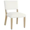 Dining Chairs-Kirkland's Home Woven Upholstered Dining Chairs, Set Of 2 Ivory