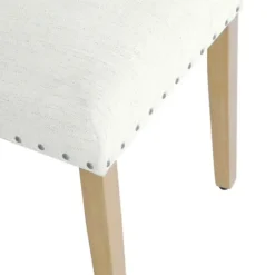 Dining Chairs-Kirkland's Home Woven Upholstered Dining Chairs, Set Of 2 Ivory