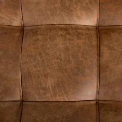 Accent Chairs-Kirkland's Home Wyatt Faux Leather Accent Chair Brown