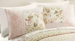 Quilts-Kirkland's Home Yellow And Pink Patchwork Blooms King Quilt Yellow/Pink