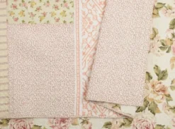 Quilts-Kirkland's Home Yellow And Pink Patchwork Blooms King Quilt Yellow/Pink