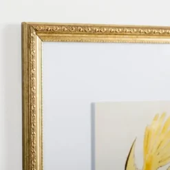 Framed Art-Kirkland's Home Yellow Free Bird Gold Framed Art Print Yellow/White