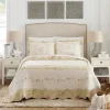Bedspreads & Coverlets-Kirkland's Home Yellow Prairie Bloom King Bedspread Yellow/Ivory
