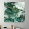 Canvas Art-Kirkland's Home Zen Panel Ii Canvas Art Print Green/White