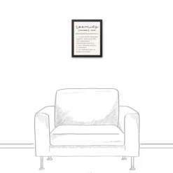 Wall Quotes & Signs-Kirkland's Home Zoomies Framed Canvas Art Print, 12X15 In. Black/Tan